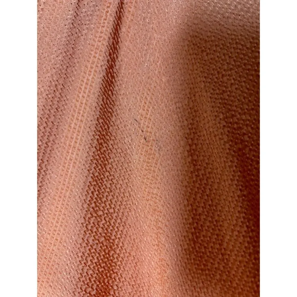 M Missoni Orange Peach Texture 100% Silk Tier Flowy Skirt Women IT 40 US Size 4